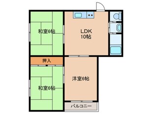 プレジール中野の物件間取画像